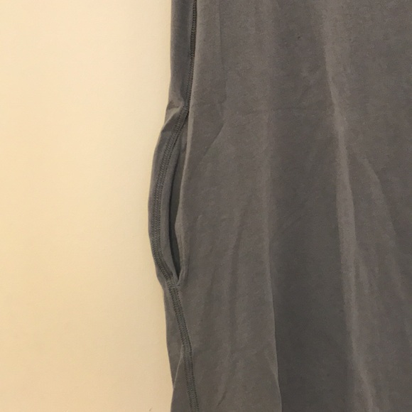 Lululemon Grey Shirt with pockets!! GUC - Picture 3 of 5